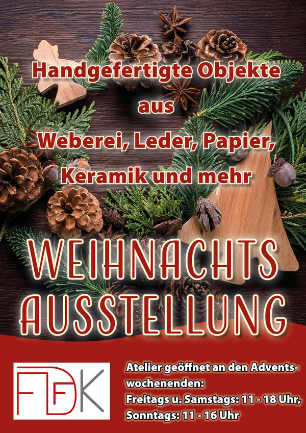 Poster Weihnachtssausstellung 2025