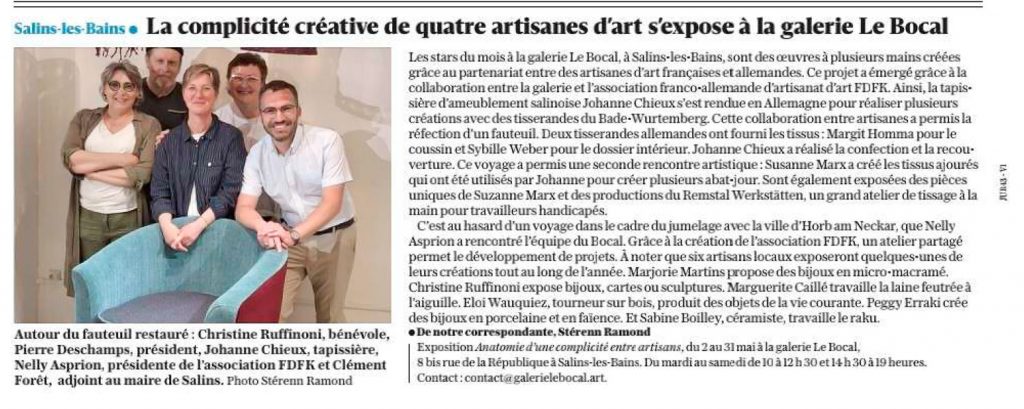 Salins Les Bains artisans